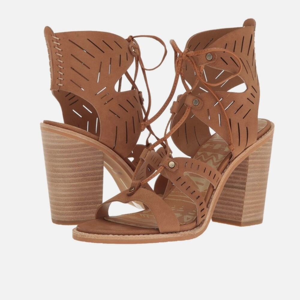 Dolce Vita Luci Gladiator Heel Sandals Size 8